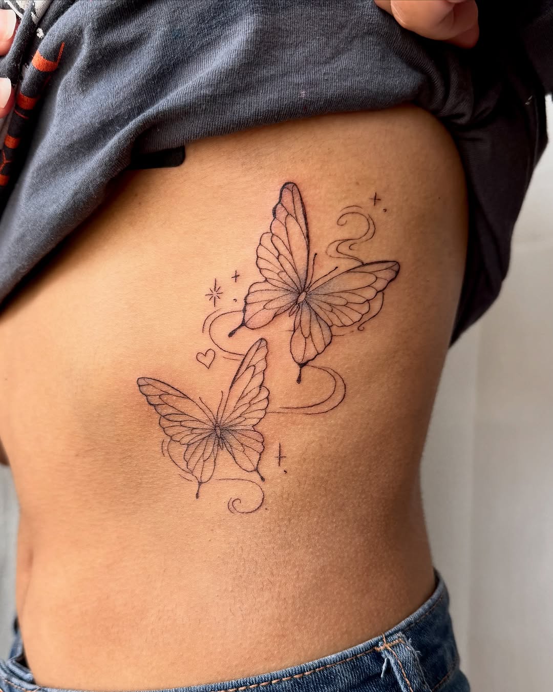 Tattoo by @tramps.stamps — fine_line