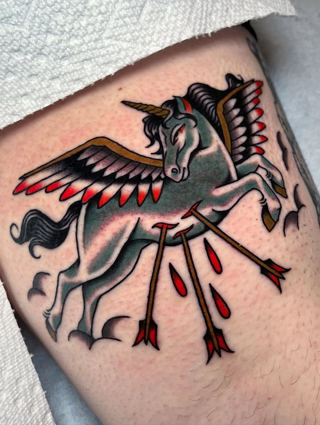 Tattoo by @katierosetattoos โ american_traditional