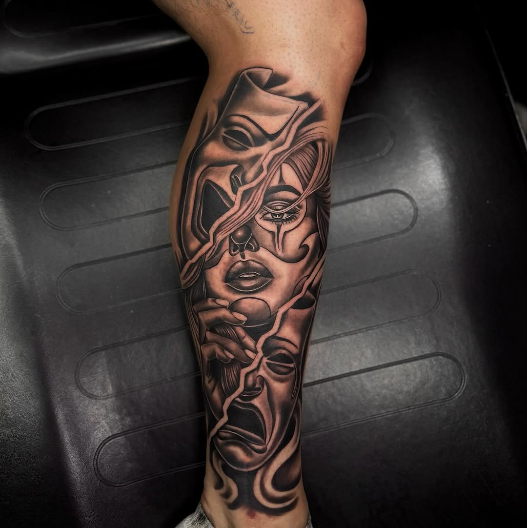 Tattoo by @nanaa.ink — chicano, realism
