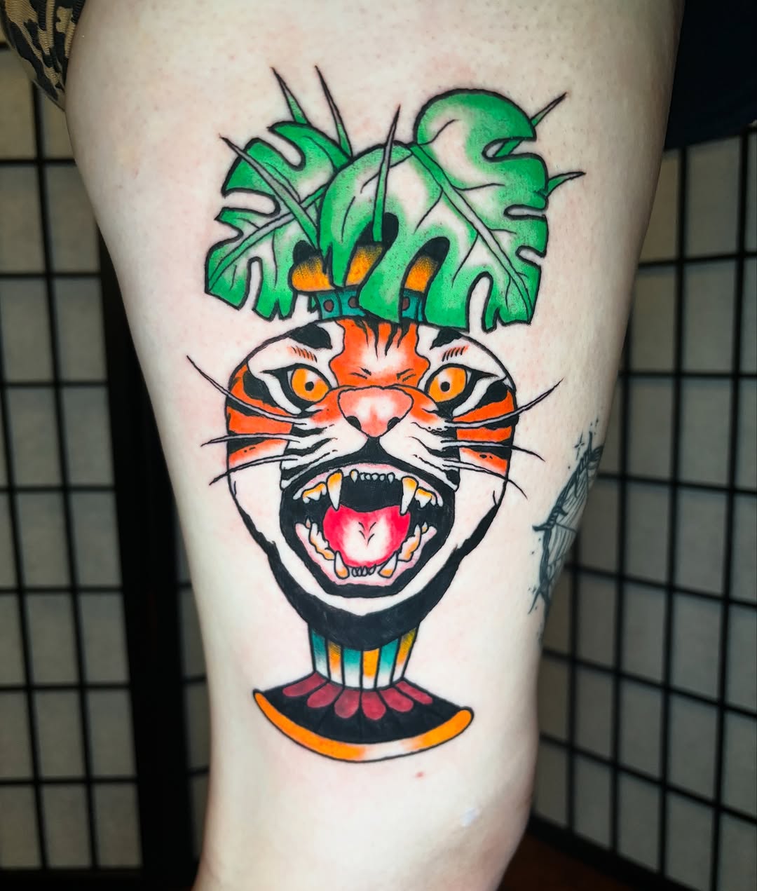 Tattoo by @lillythetattooer — american_traditional, new_school