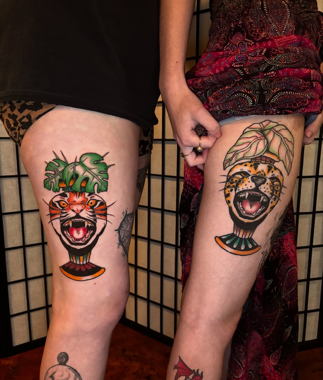 Tattoo by @lillythetattooer — american_traditional, new_school