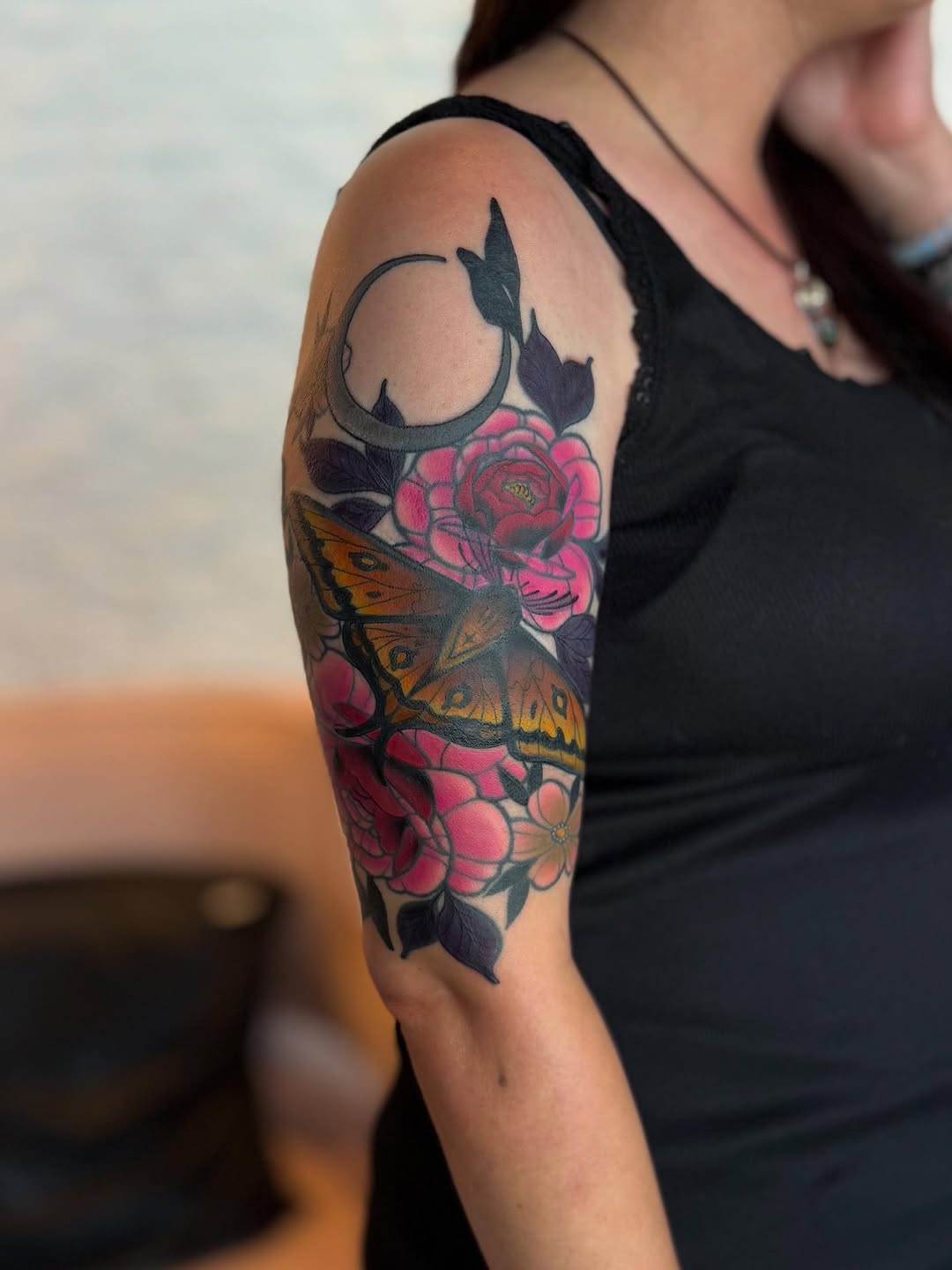 Tattoo by @kyndalltattoos — illustrative, neo_traditional