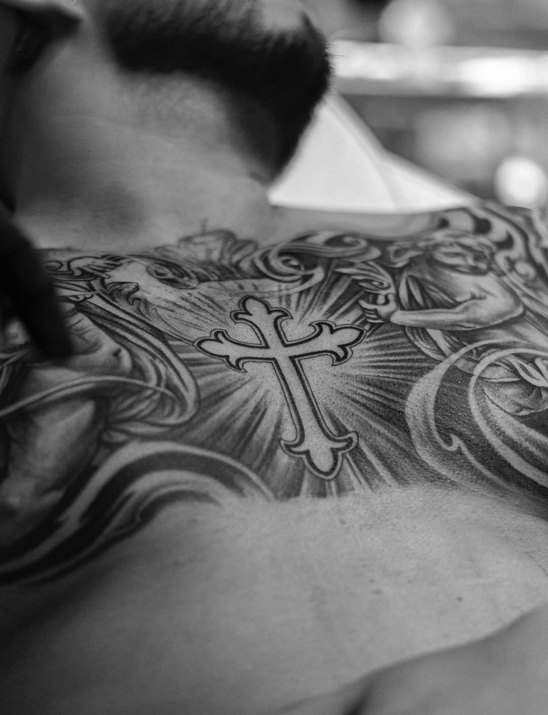 Tattoo by @reyolivarestattoos โ black_and_grey, realism