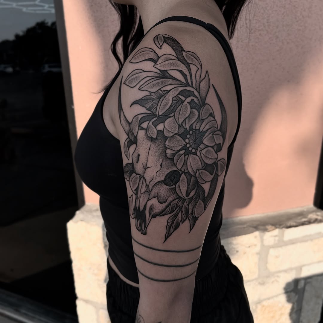 Tattoo by @beejaytattoo — black_and_grey, realism