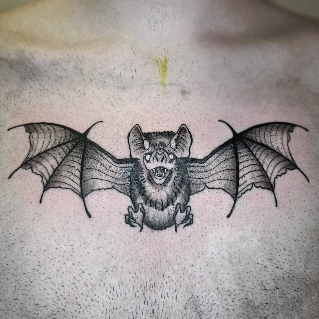 Tattoo by @emmi.alicee — illustrative, black_and_grey