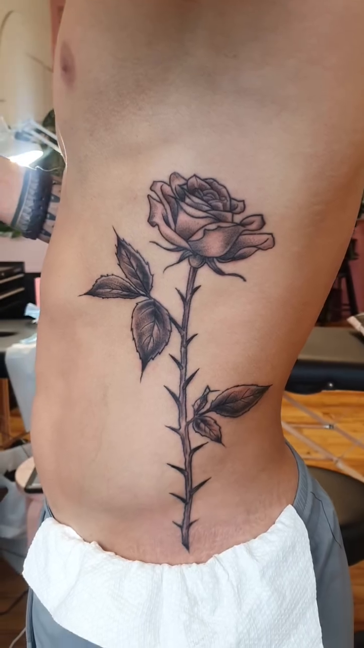 Tattoo by @amandagrimatattoo โ black_and_grey, realism