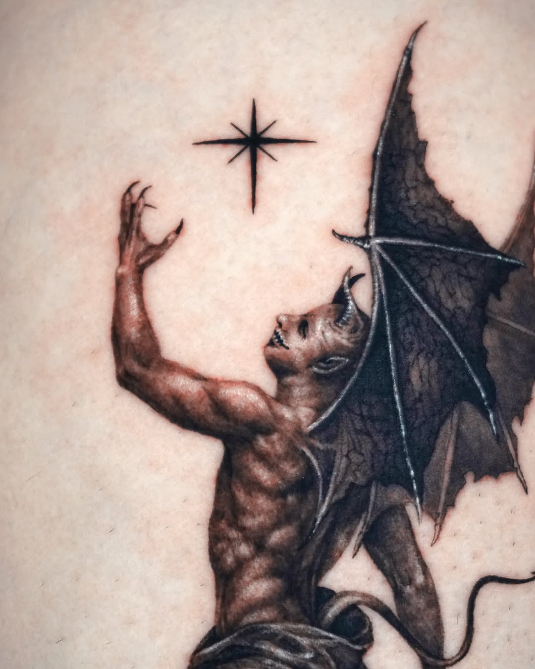 Tattoo by @dokdan.tt — realism, dark_realism