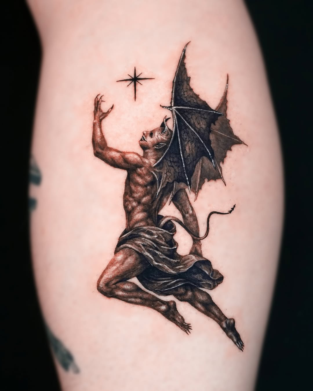 Tattoo by @dokdan.tt — realism, dark_realism