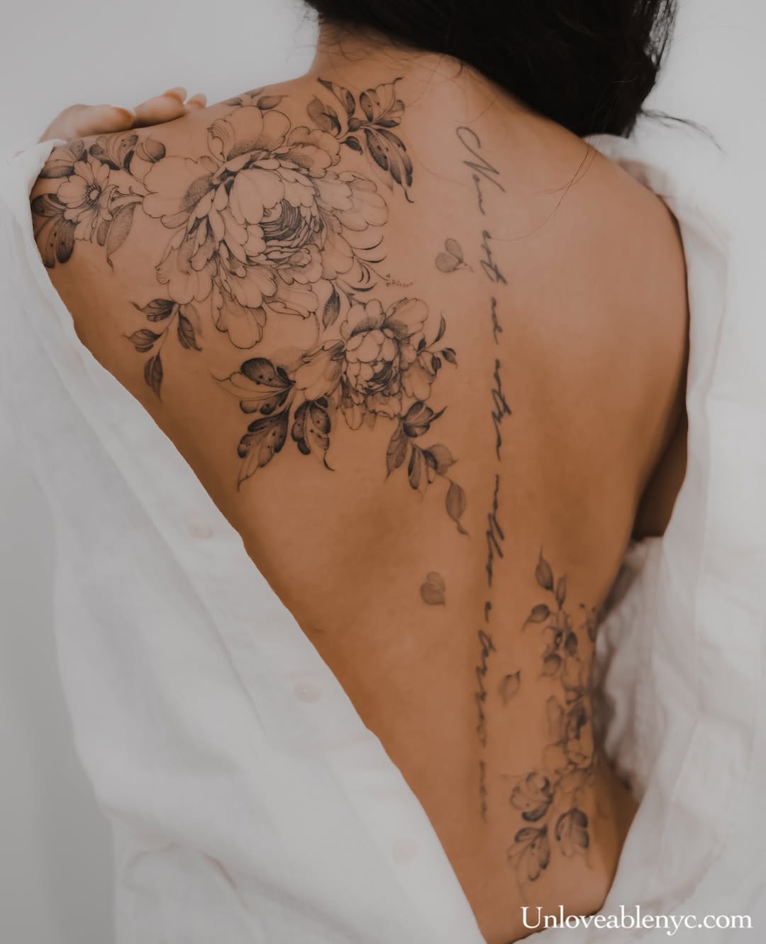 Tattoo by @unloveable.nyc — fine_line, lettering_script