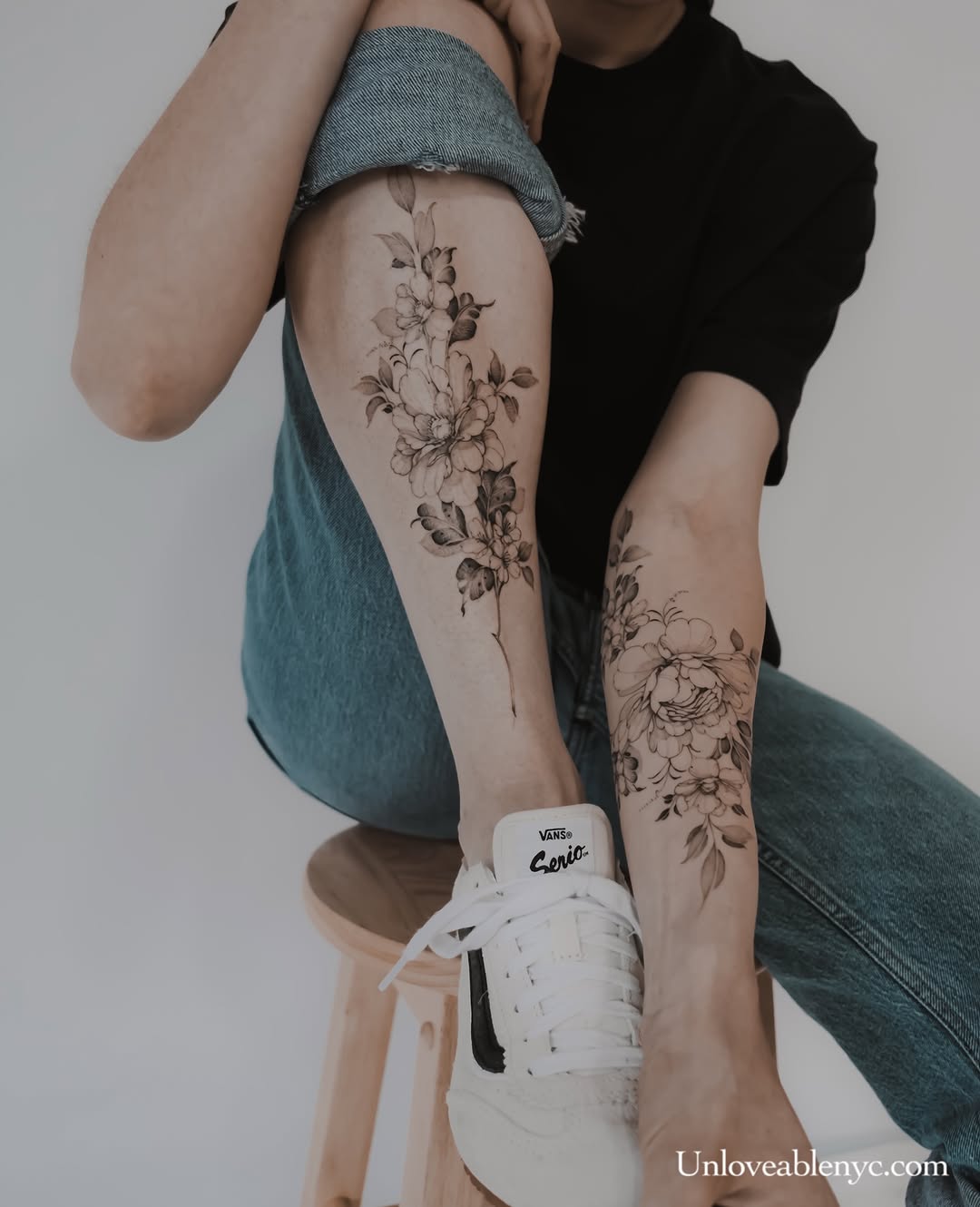 Tattoo by @unloveable.nyc — fine_line, black_and_grey