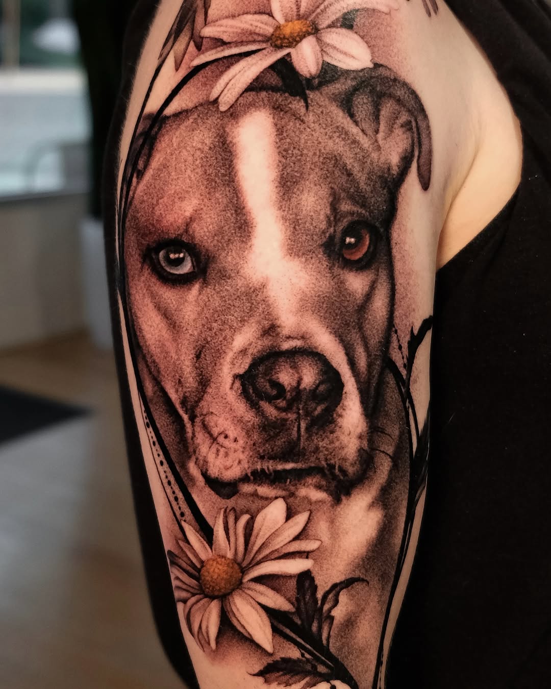 Tattoo by @tehyamaxwell — realism, black_and_grey
