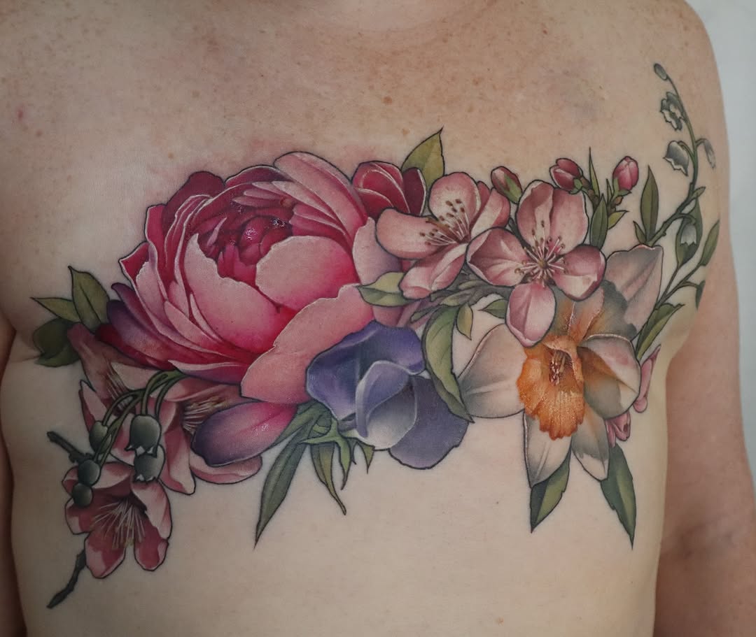Tattoo by @delaneyink — realism, watercolor