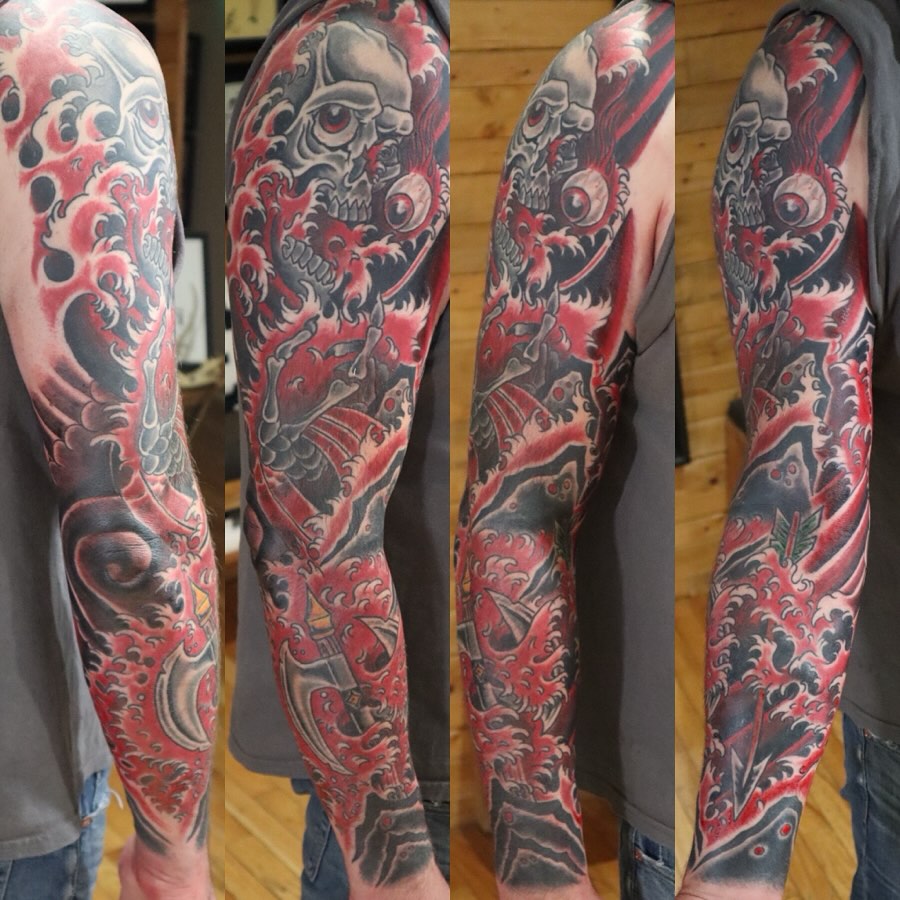 Tattoo by @ejamestattoo — japanese_irezumi
