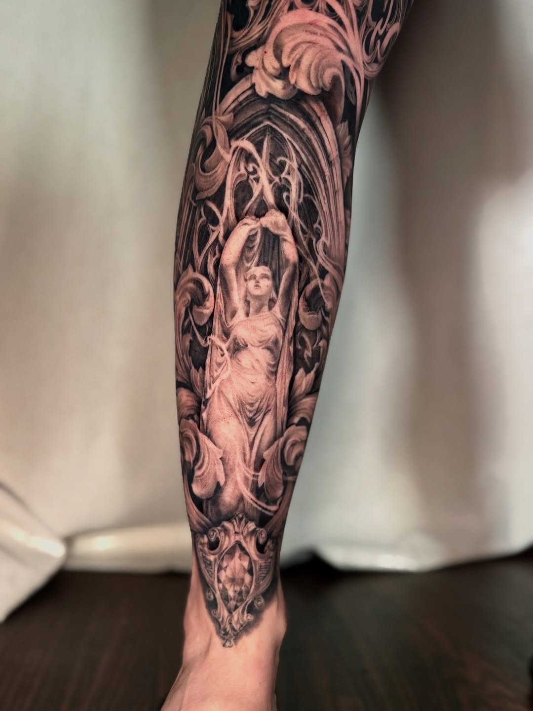 Tattoo by @april.rayne.tattoos β black_and_grey, realism