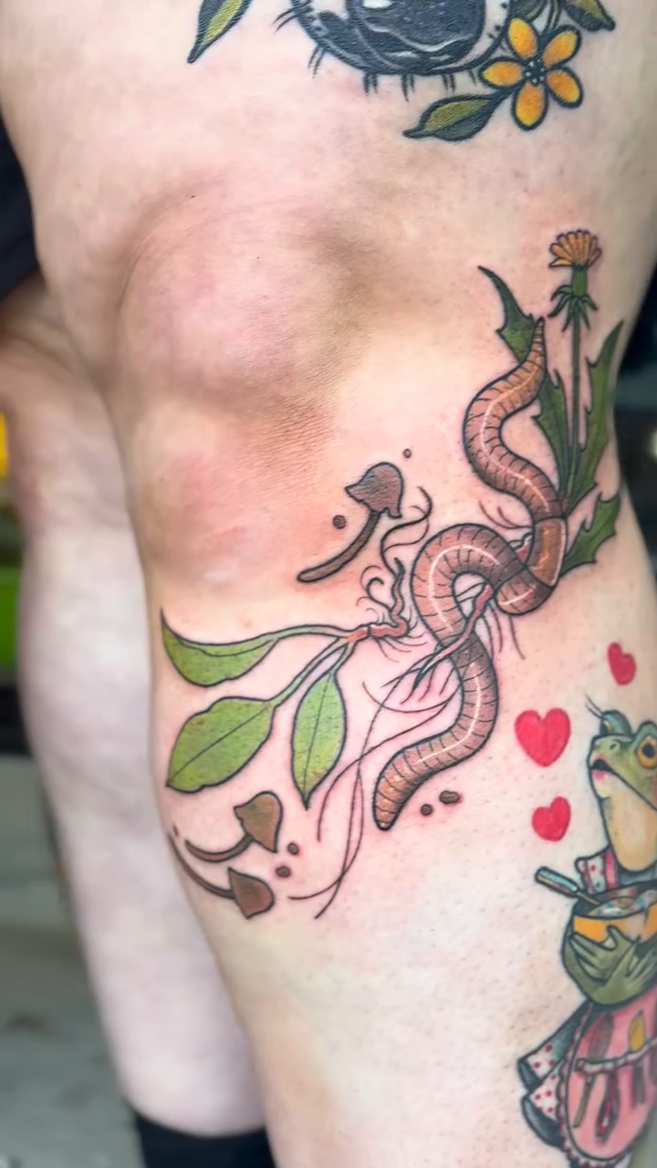 Tattoo by @luna_blue_tattoo — neo_traditional, illustrative