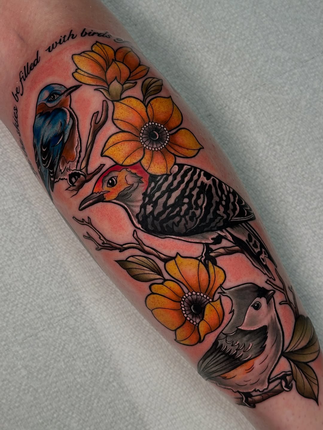 Tattoo by @arisdanielletattoos — realism, fine_line