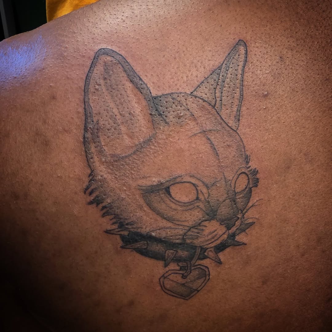 Tattoo by @phatboi915 โ black_and_grey, chicano