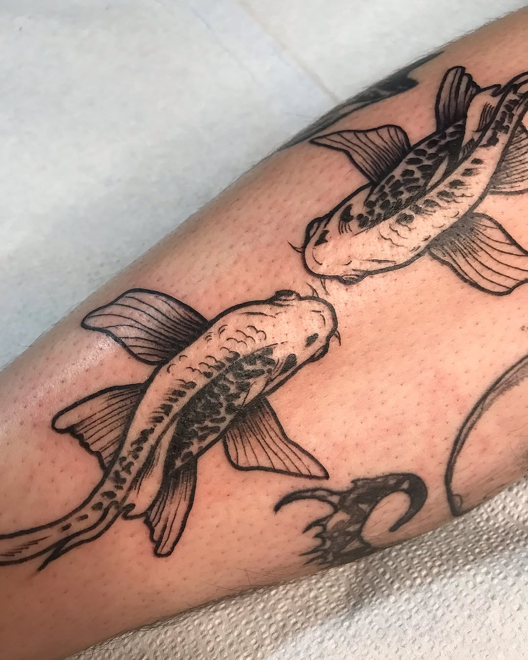 Tattoo by @no.aka.ttt — japanese_irezumi, black_and_grey
