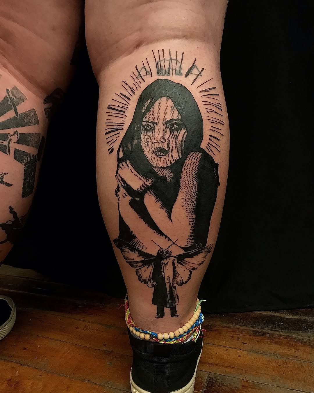 Tattoo by @no.aka.ttt — blackwork, illustrative