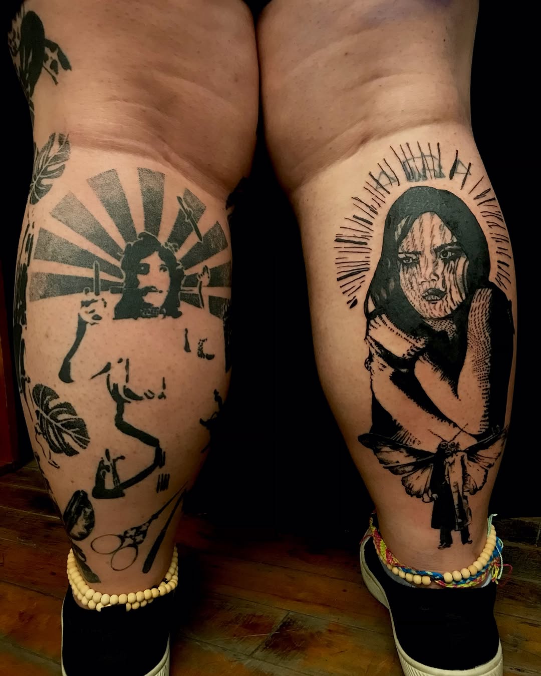 Tattoo by @no.aka.ttt — blackwork, illustrative