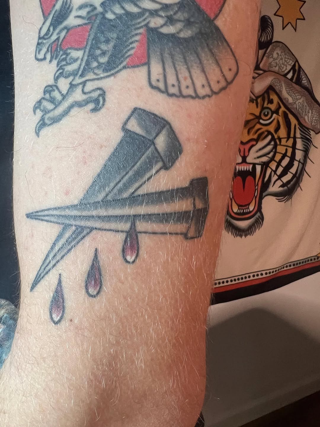 Tattoo by @steven_blackheart — american_traditional, black_and_grey