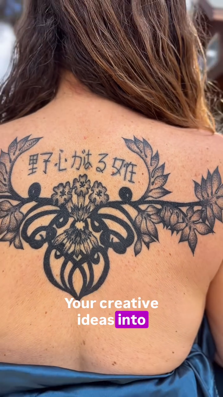 Tattoo by @vixx_stixx_tattoo — blackwork, ornamental