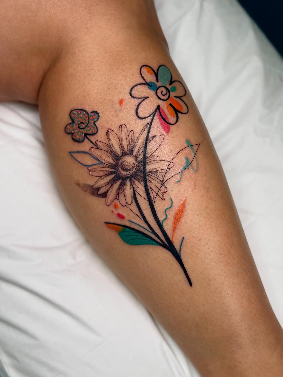 Tattoo by @muridiana — fine_line, watercolor