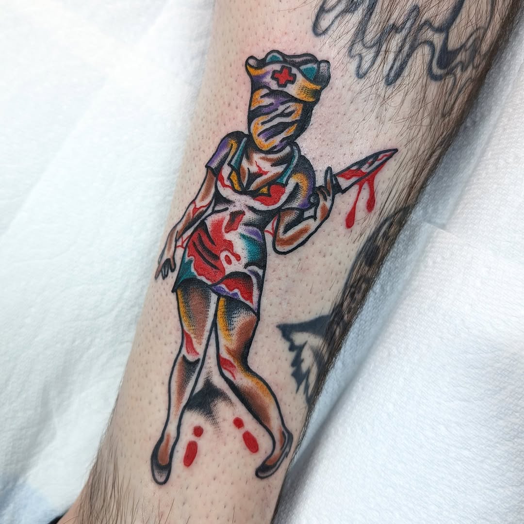 Tattoo by @pybilodeau — new_school