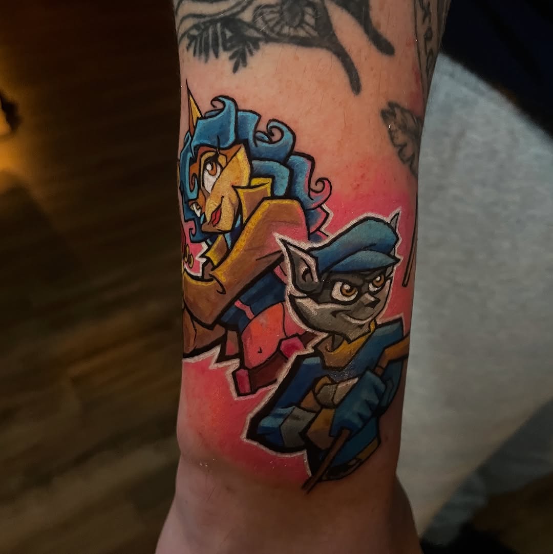 Tattoo by @zachsartwork — new_school