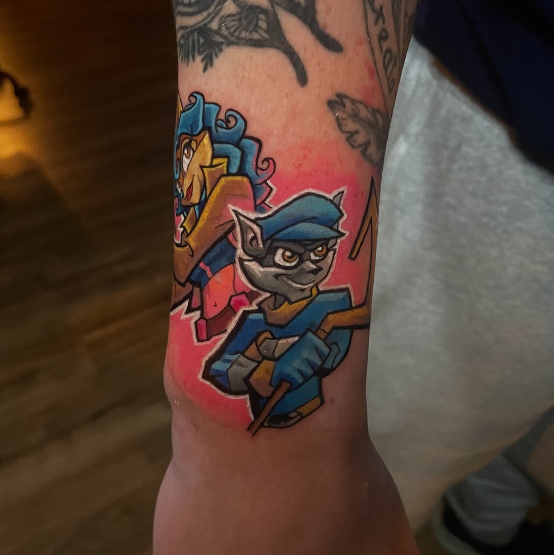 Tattoo by @zachsartwork — new_school