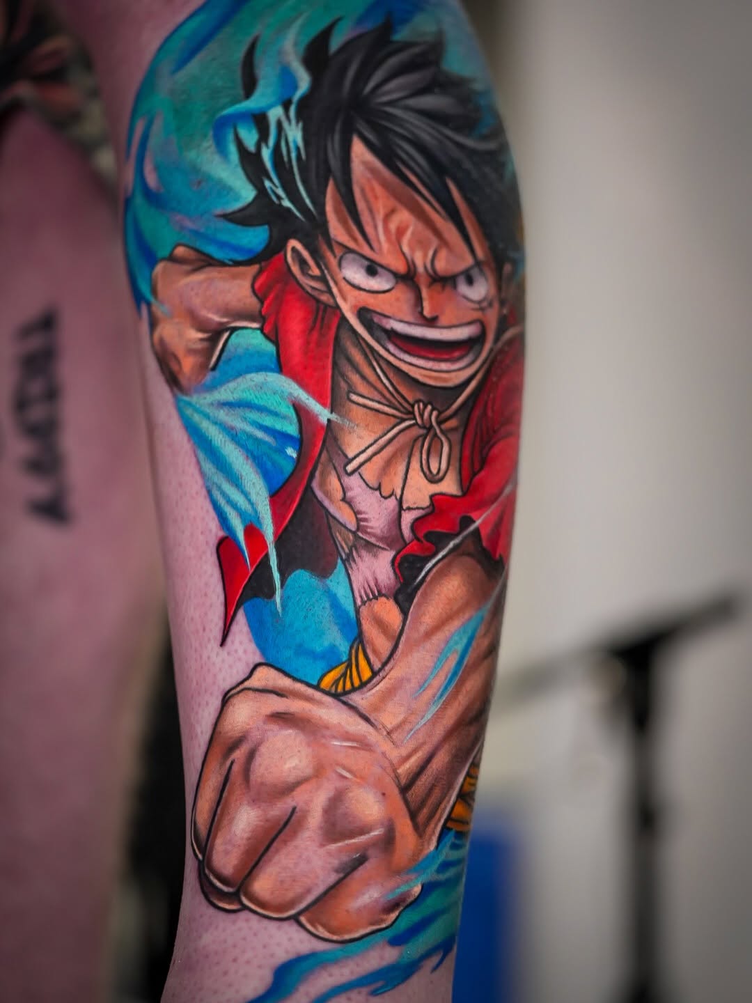 Tattoo by @serdarbolukbasi.ink — anime