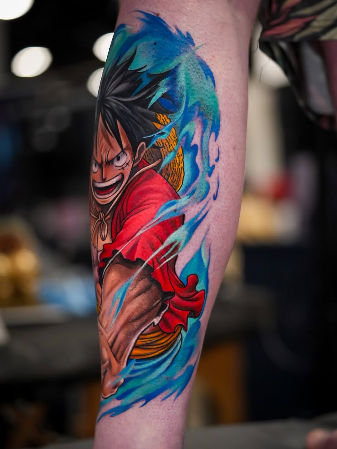 Tattoo by @serdarbolukbasi.ink — anime