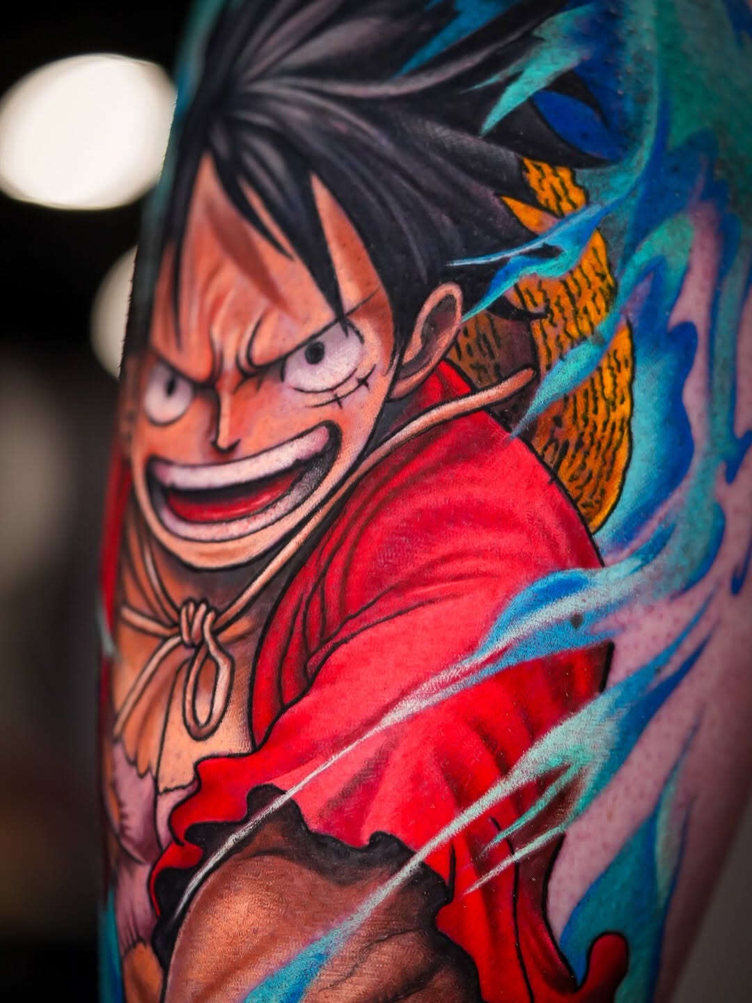 Tattoo by @serdarbolukbasi.ink — anime