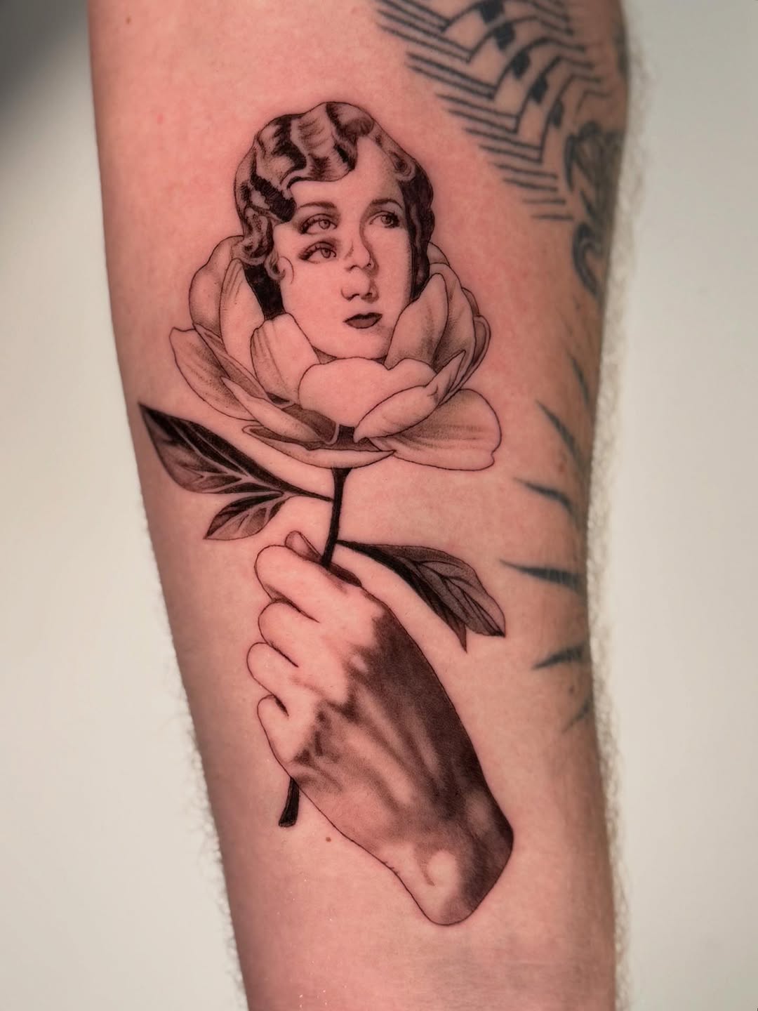 Tattoo by @judetatt — realism, black_and_grey