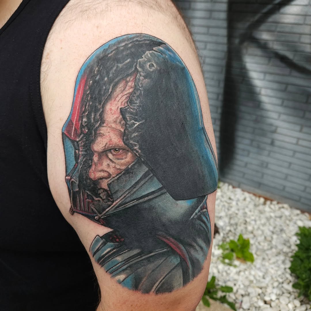 Tattoo by @mitchprestontattoos โ realism, dark_realism