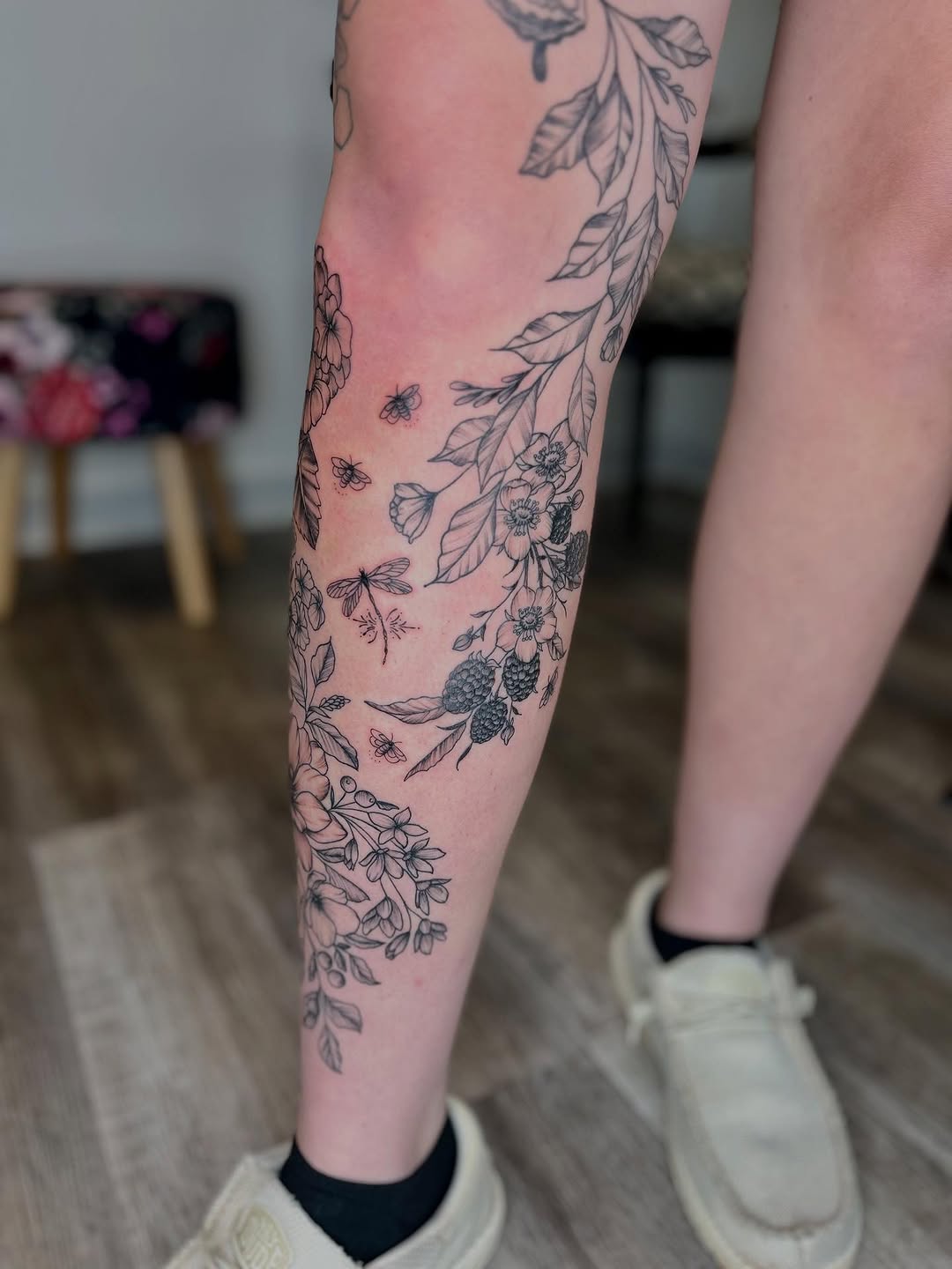 Tattoo by @tay.leigh.k โ illustrative, fine_line