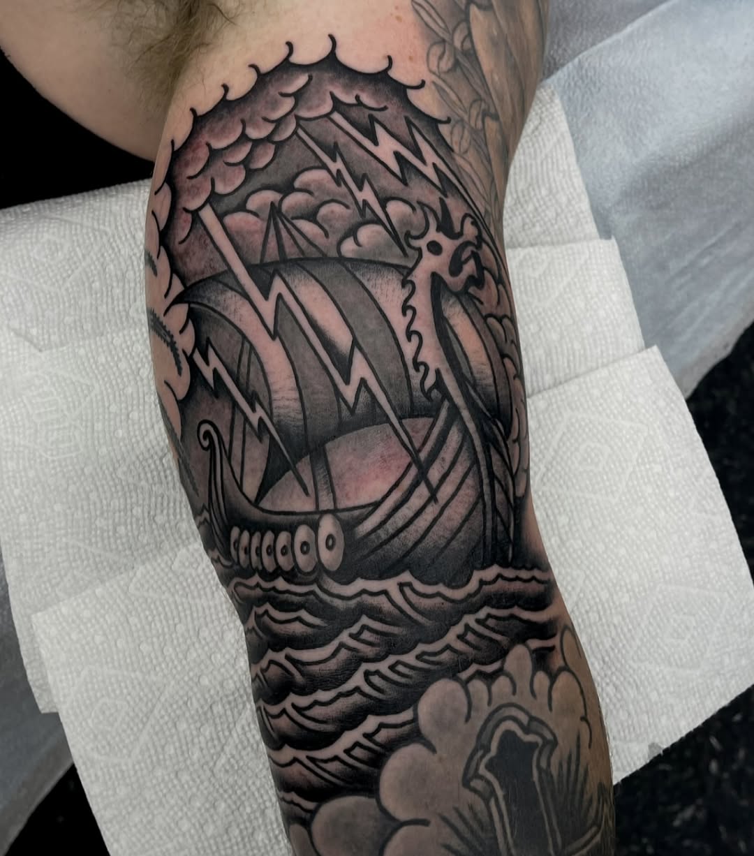 Tattoo by @patrickxtattoos — american_traditional, illustrative