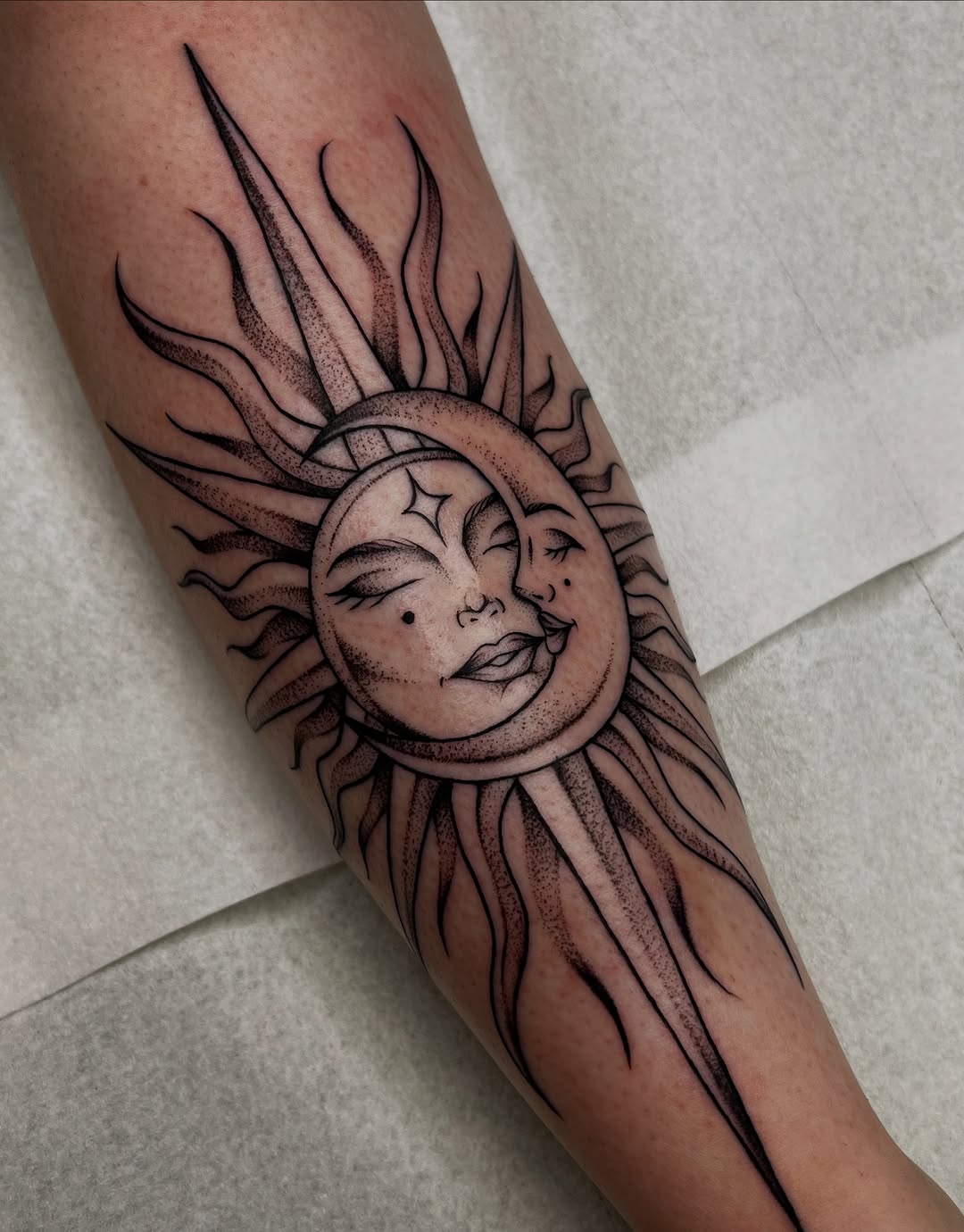 Tattoo by @nadiacallahan โ illustrative, black_and_grey