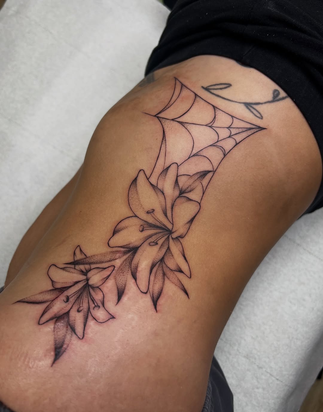 Tattoo by @nadiacallahan โ illustrative, black_and_grey