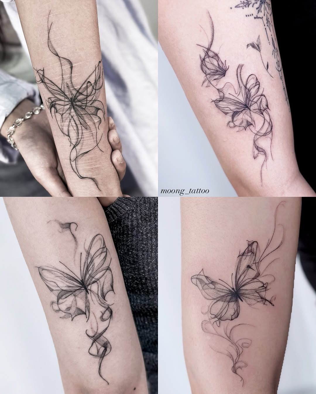 Tattoo by @moong_tattoo — fine_line, black_and_grey