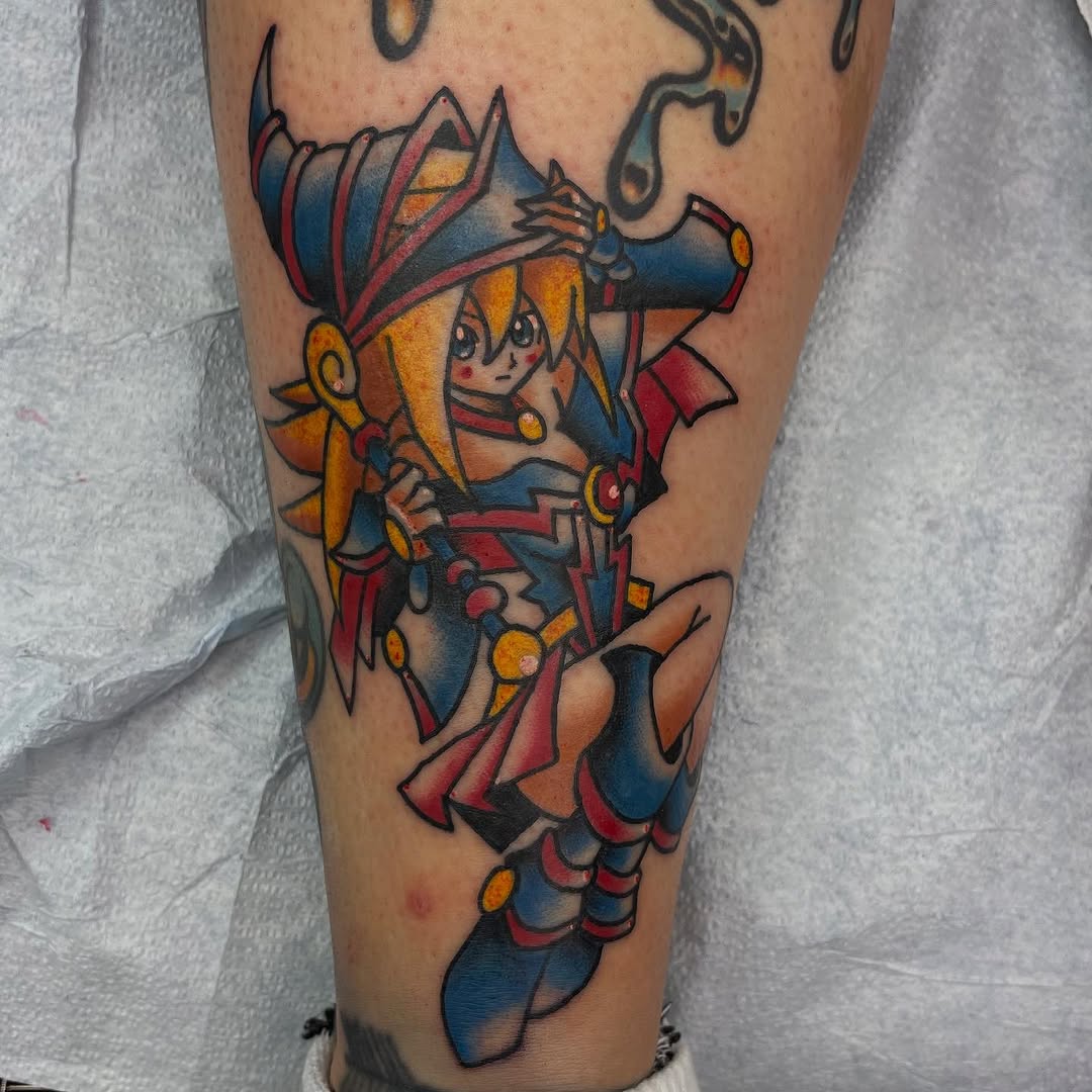 Tattoo by @rob2morrow — new_school, anime