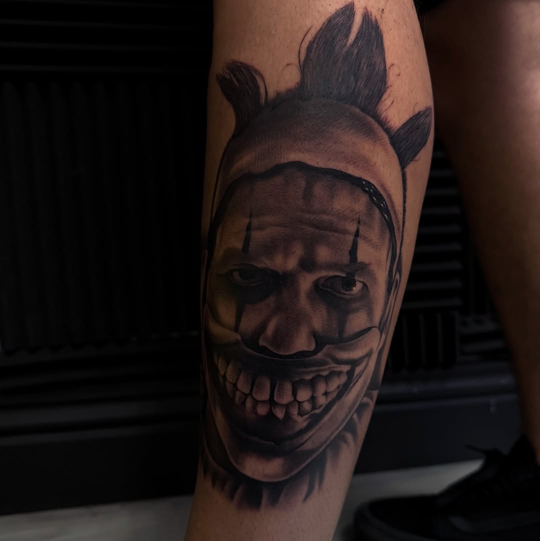 Tattoo by @the_horrordude — realism, dark_realism