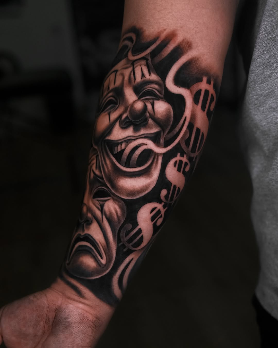 Tattoo by @coleworldtattoo — chicano, black_and_grey
