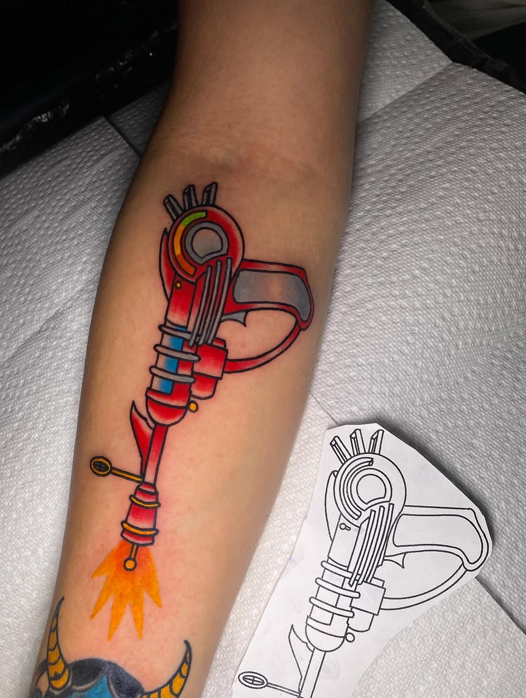 Tattoo by @gunnar_tatts โ new_school