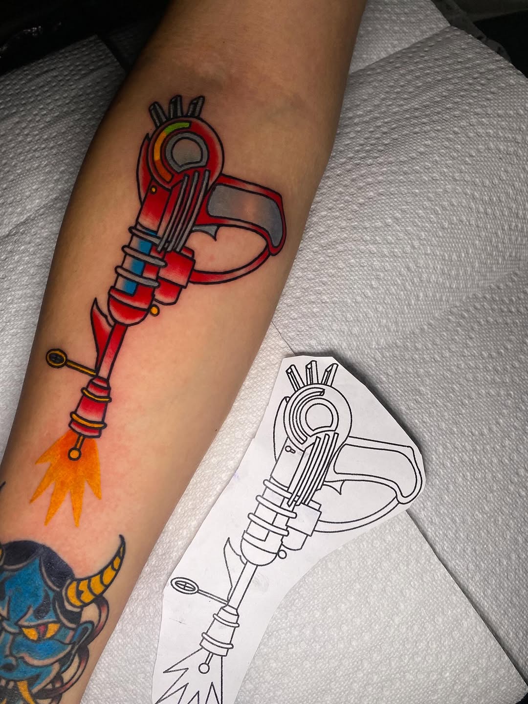Tattoo by @gunnar_tatts โ new_school