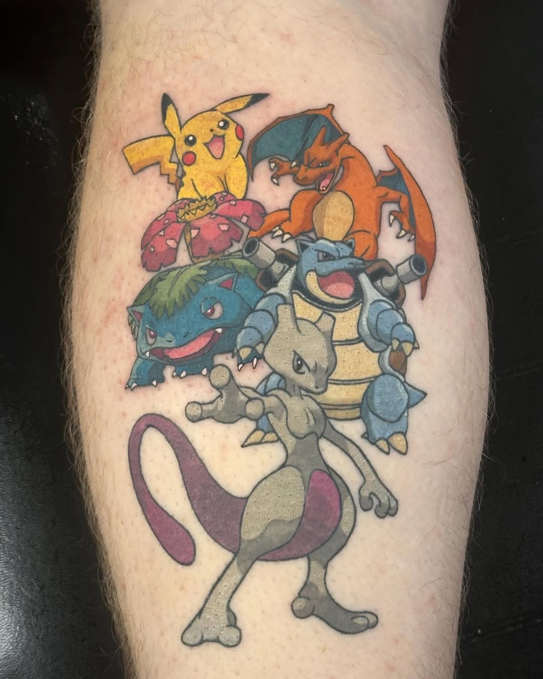 Tattoo by @lobos.ink โ anime