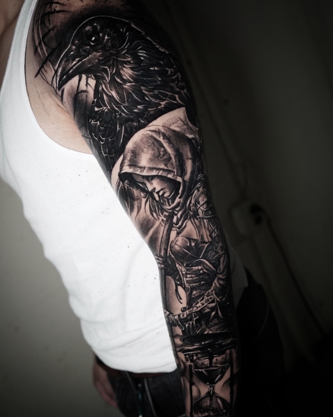 Tattoo by @josh_st_tat2 β black_and_grey, realism