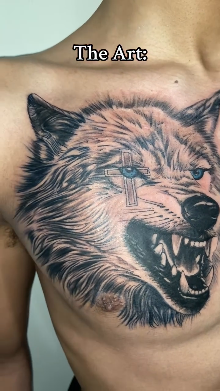 Tattoo by @zhentats2 β black_and_grey, realism