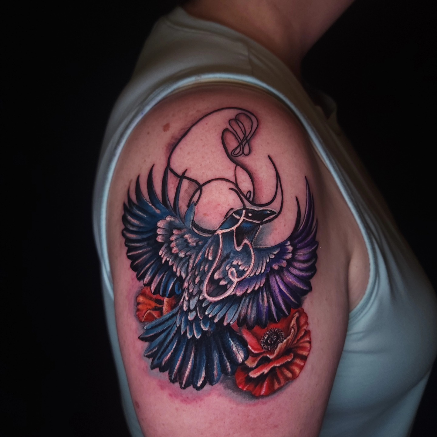 Tattoo by @kreativejuices13 — realism, fine_line
