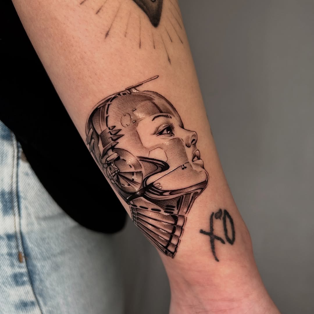 Tattoo by @kevin.tatt — realism, black_and_grey